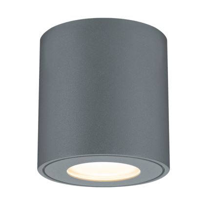 Brilagi - MIA Dimmable LED RGBW Outdoor Fixture 1xGU10/4,8W/230V 3000K 84x80 mm antracite IP54 + remote control