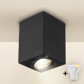 Brilagi - MIA LED RGBW dimmable spotlight 1xGU10/30W/230V 3000K Wi-Fi 100x80 mm black