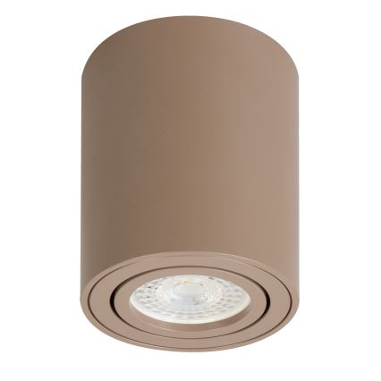 Brilagi - LED RGBW Dimmable spotlight MIA 1xGU10/4,8W/230V 3000K 100x80 mm beige + remote control