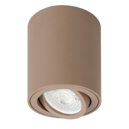 Brilagi - LED RGBW Dimmable spotlight MIA 1xGU10/4,8W/230V 3000K 100x80 mm beige + remote control