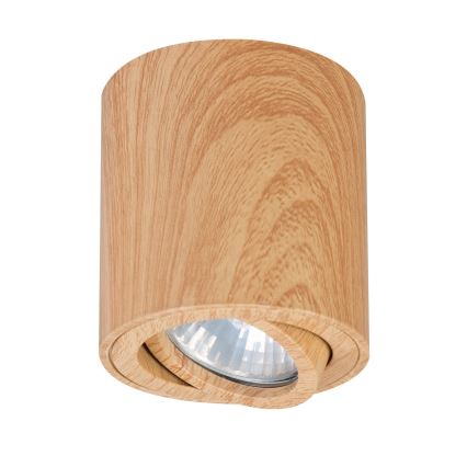 Brilagi - MIA LED RGBW Dimmable Spotlight 1x GU10/4,8W/230V 3000K 84x80 mm Brown + Remote Control