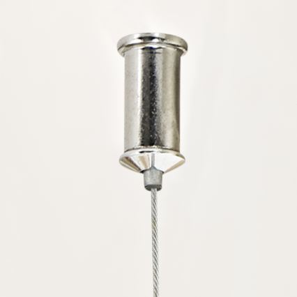 Brilagi - MILLA LED cable chandelier 15xG9/3W/230V Brown/Smoked Brown