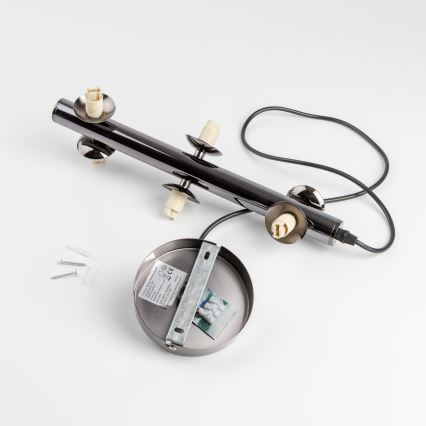 Brilagi - MILLA LED Cable Pendant 6xG9/3W/230V, Black Chrome/Gold