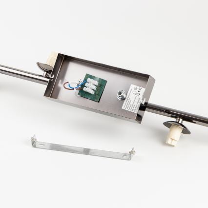 Brilagi - MILLA LED Flush-Mount Ceiling Light 4xG9/3W/230V černý chrom/white