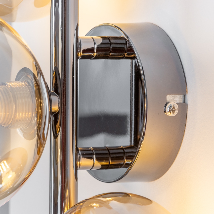 Brilagi - MILLA LED Wall Light 3x G9/3W/230V Black Chrome/Gold