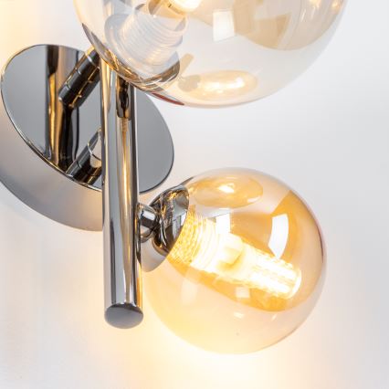 Brilagi - MILLA LED Wall Light 3x G9/3W/230V Black Chrome/Gold