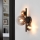 Brilagi - MILLA LED Wall Light 3xG9/3W/230V Brown/Smoked Brown