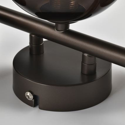 Brilagi - MILLA LED Wall Light 3xG9/3W/230V Brown/Smoked Brown