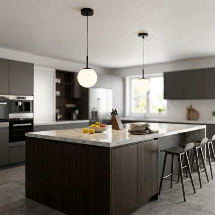 BRILAGI - MILO Cable Pendant Light 1x E27/60W/230V, Black