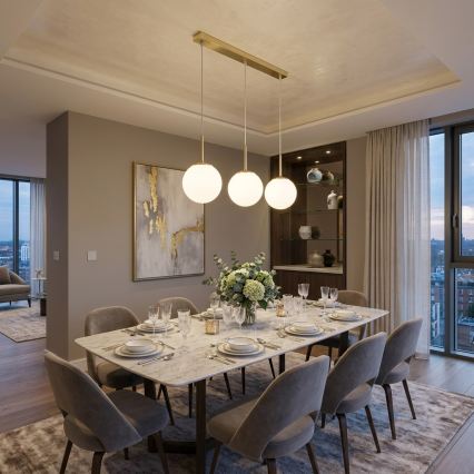 BRILAGI - MILO Cable Pendant Light 3xE27/60W/230V, Gold