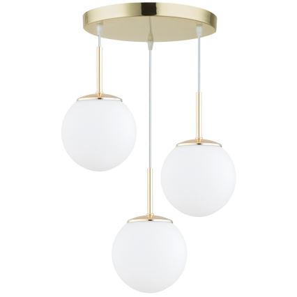 BRILAGI - MILO Cable Pendant Light 3xE27/60W/230V, Gold