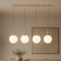 BRILAGI - MILO cable-suspended chandelier 4xE27/60W/230V beige/gold