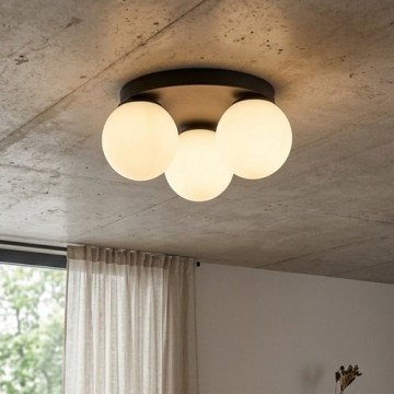 BRILAGI - MILO Ceiling Light 3x E27/60W/230V, 35 cm diameter, Black