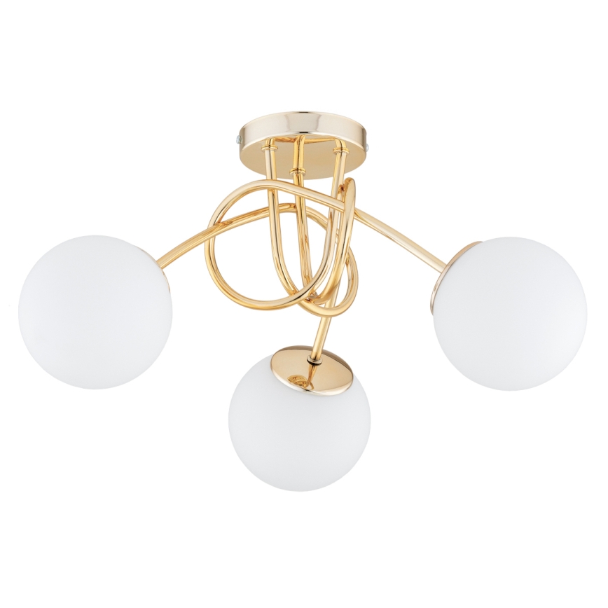 BRILAGI - MILO Flush-Mounted Chandelier 3xE27/60W/230V Gold