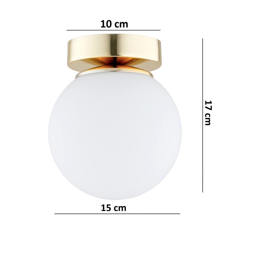 BRILAGI - MILO Gold Spotlight 1xE27/60W/230V