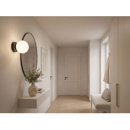 BRILAGI - MILO spotlight 1xE27/60W/230V Ø 15 cm black
