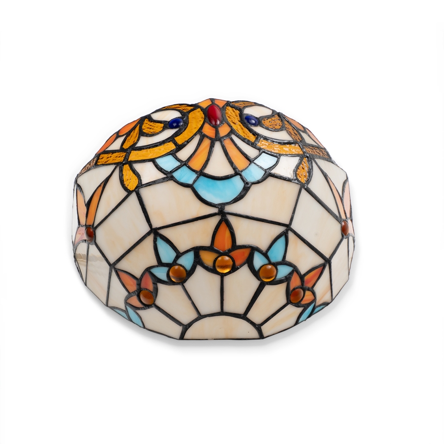 Brilagi - MIRABELLA Tiffany stained-glass wall light 1xE14/40W/230V