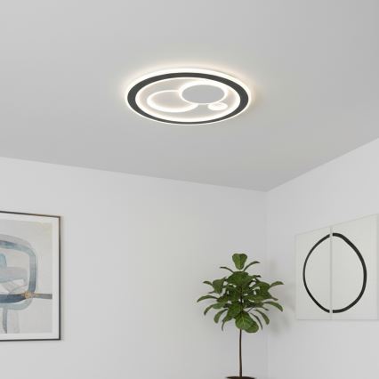 Brilagi - Dimmable LED Ceiling Light MODERN LED/89W/230V 3000-6000K Ø 47 cm + Remote Control