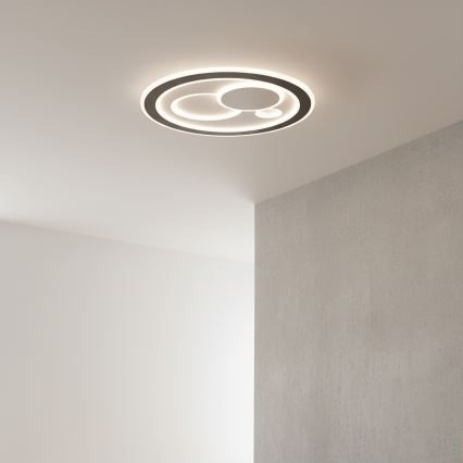 Brilagi - Dimmable LED Ceiling Light MODERN LED/89W/230V 3000-6000K Ø 47 cm + Remote Control