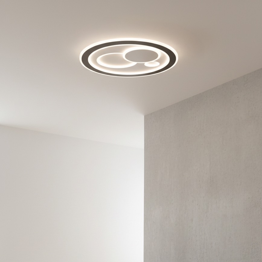 Brilagi - Dimmable LED Ceiling Light MODERN LED/89W/230V 3000-6000K Ø 47 cm + Remote Control
