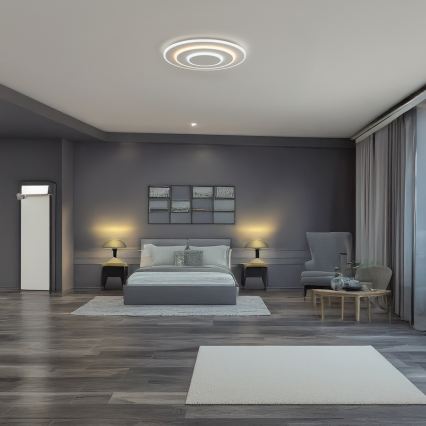 Brilagi - Dimmable LED Ceiling Light MODERN LED/58W/230V 3000-6000K Ø 46.3 cm + Remote Control