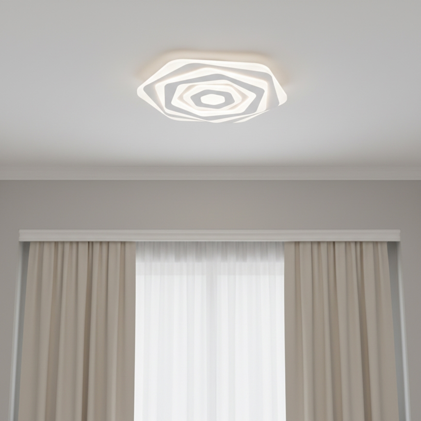 Brilagi - Dimmable LED ceiling light MODERN LED/85W/230V 3000–6000K Ø 53 cm + remote control