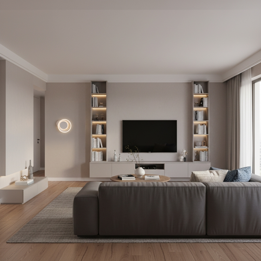 Brilagi - MODERN MINI LED Ceiling Light/22W/230V 3000/4000/6000K