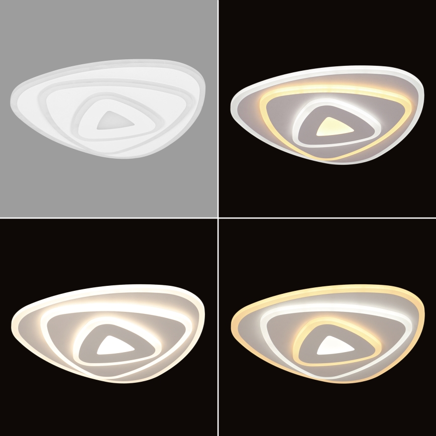 Brilagi - Dimmable LED Ceiling Light MODERN MINI LED/45W/230V 3000-6000K 30x30 cm + Remote Control