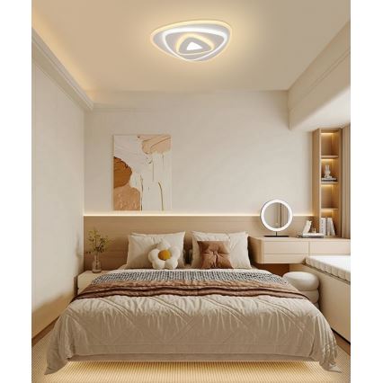 Brilagi - Dimmable LED Ceiling Light MODERN MINI LED/45W/230V 3000-6000K 30x30 cm + Remote Control