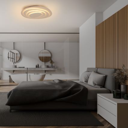 Brilagi - MODERN MINI Dimmable LED Ceiling Light/48W/230V 3000-6000K 41x34,3 cm + Remote Control