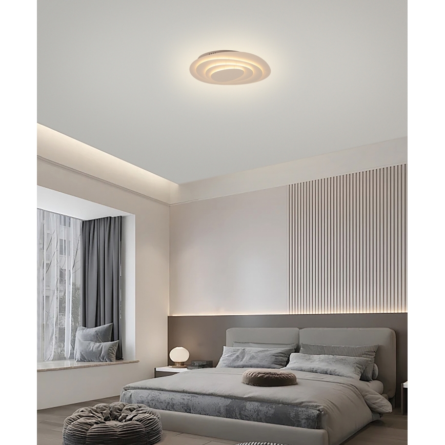 Brilagi - MODERN MINI Dimmable LED Ceiling Light/48W/230V 3000-6000K 41x34,3 cm + Remote Control
