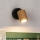 Brilagi - MODERN WOOD Wall-mounted spotlight 1xGU10/8W/230V wood/black