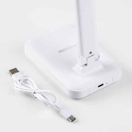 BRILAGI - MODO DUO Dimmable LED Desk Lamp LED/8W/5V 3000/4000/6500K White