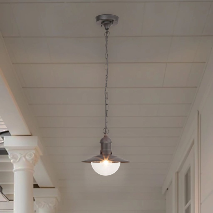 Brilagi - MOLDE Outdoor Pendant Light 1xE27/60W IP44, Black