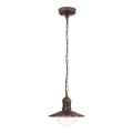 Brilagi - MOLDE Outdoor Pendant Light 1xE27/60W IP44 Bronze/Patina