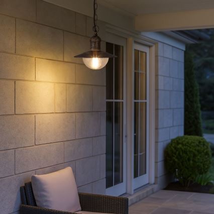 Brilagi - MOLDE Outdoor Pendant Light 1xE27/60W IP44 Bronze/Patina