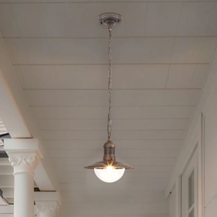 Brilagi - MOLDE Outdoor Pendant Light 1xE27/60W IP44 Bronze/Patina