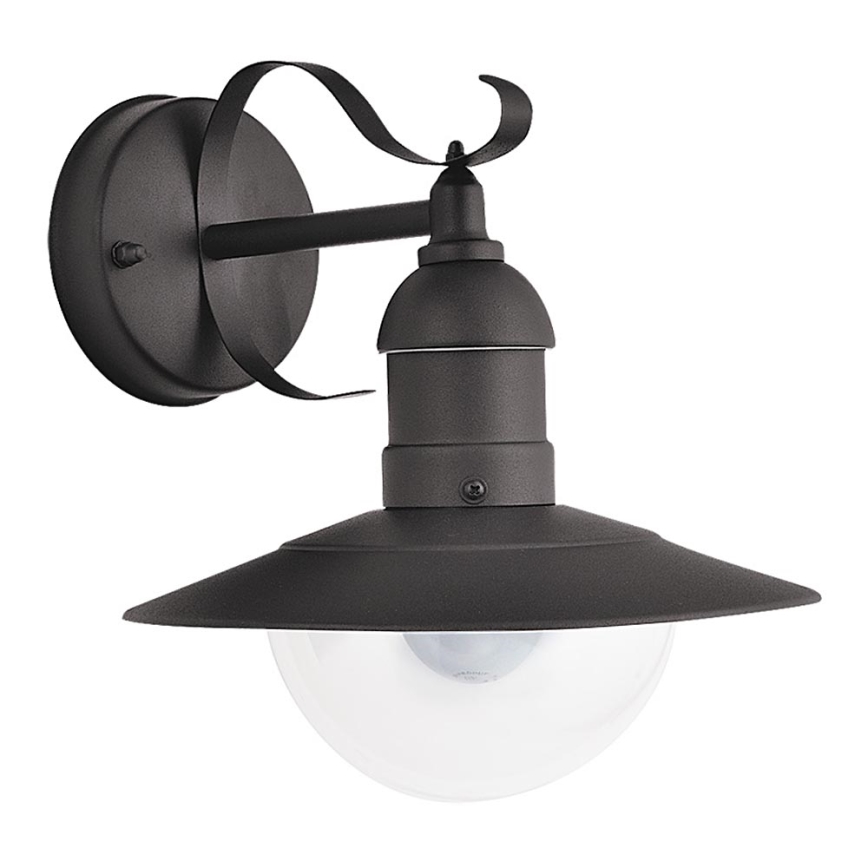 Brilagi - MOLDE Outdoor Wall Light 1xE27/60W/230V IP44 Black