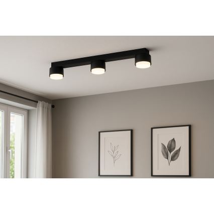 Brilagi - MONO 3x GX53/12W/230V Spotlight, Black