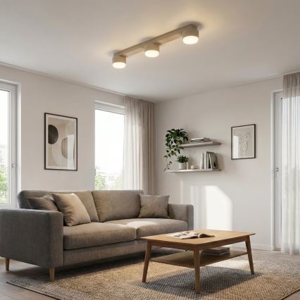 Brilagi - MONO 3xGX53/12W/230V Spotlight, Beige