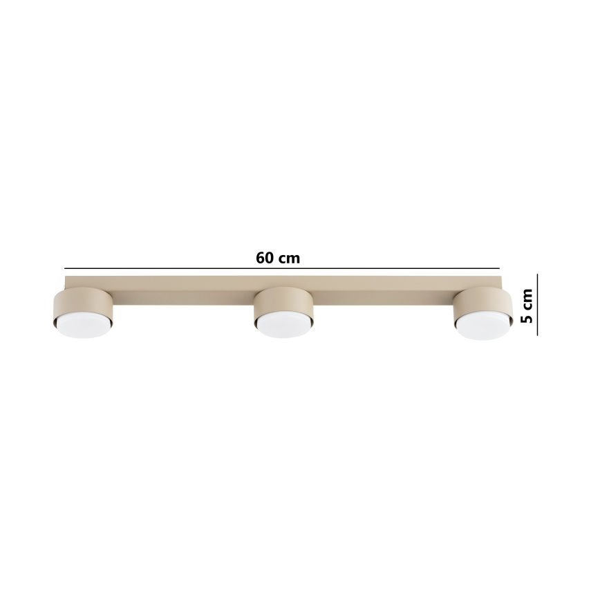 Brilagi - MONO 3xGX53/12W/230V Spotlight, Beige