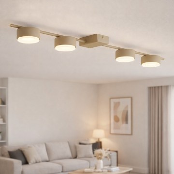 Brilagi - MONO 4x GX53/12W/230V Spot Light, Beige