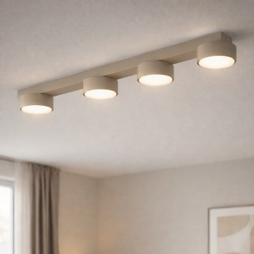 Brilagi - MONO 4xGX53/12W/230V Beige Spotlight