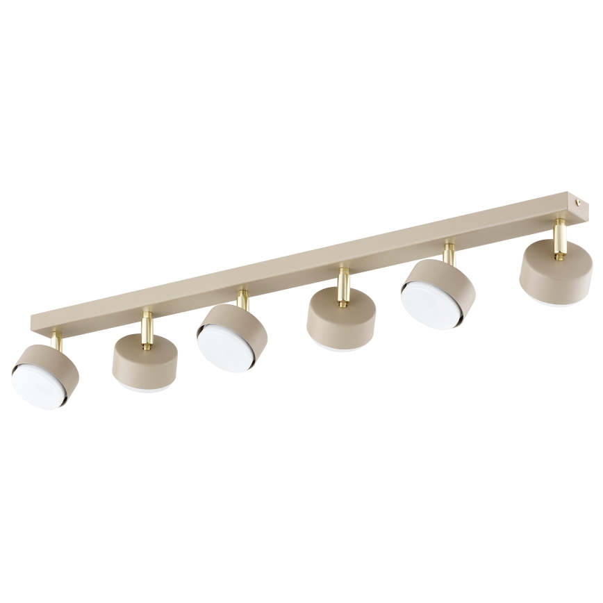 BRILAGI - MONO LED Spot Fixture 6xGX53/30W/230V Beige/Gold