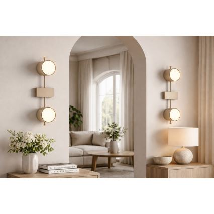 Brilagi - MONO LED spotlight 2xGX53/12W/230V beige