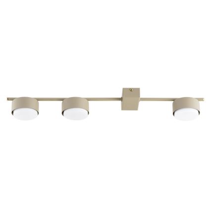 Brilagi - MONO LED Spotlight 3xGX53/12W/230V Beige