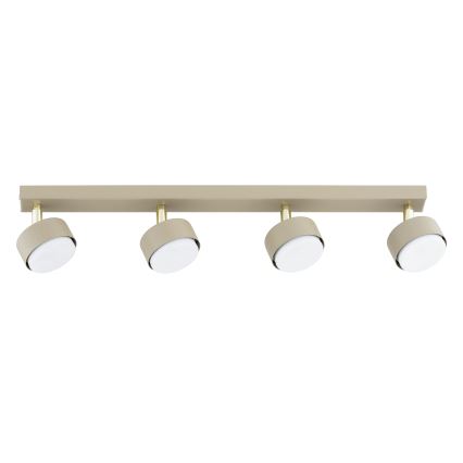 Brilagi - MONO LED Spotlight 4x GX53/12W/230V, Beige