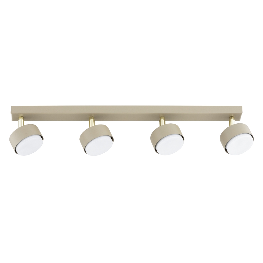 Brilagi - MONO LED Spotlight 4x GX53/12W/230V, Beige