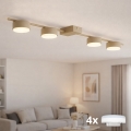 Brilagi - MONO LED Spotlight 4xGX53/12W/230V, Beige