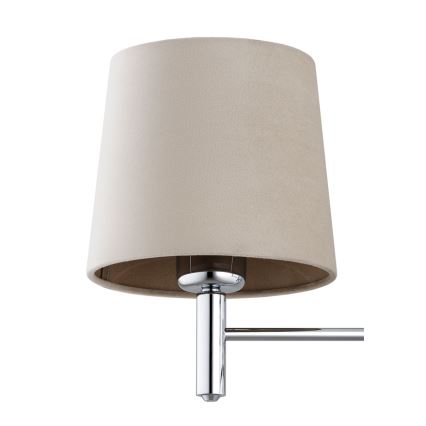 BRILAGI - MONTE Rod Pendant 3xE27/60W/230V beige/glossy chrome